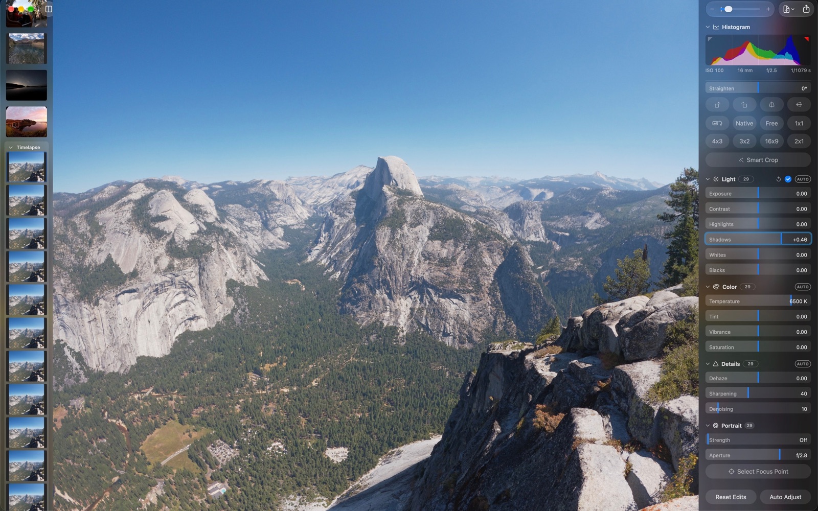 GPRaw timelapse to video export — RAW frames rendered into a finished movie